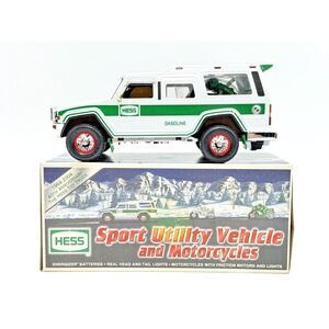 2004 Hess 40th Anniversary Sport Utility Vehicle & Motorcycles w/ Box